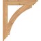 Ekena Millwork Thorton Traditional Smooth Bracket, Western Red Cedar, 3 1/2"W x 26"D x 30"H BKT04X26X30THR01SWR - alternate 2